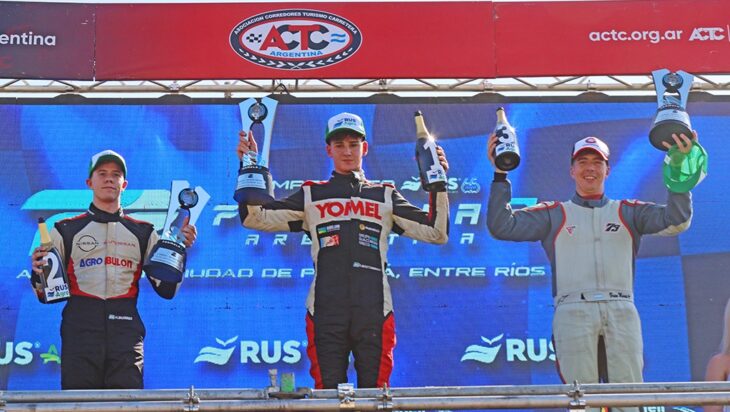 Fórmula 2 Argentina: gran triunfo de Santiago Baztarrica en Paraná