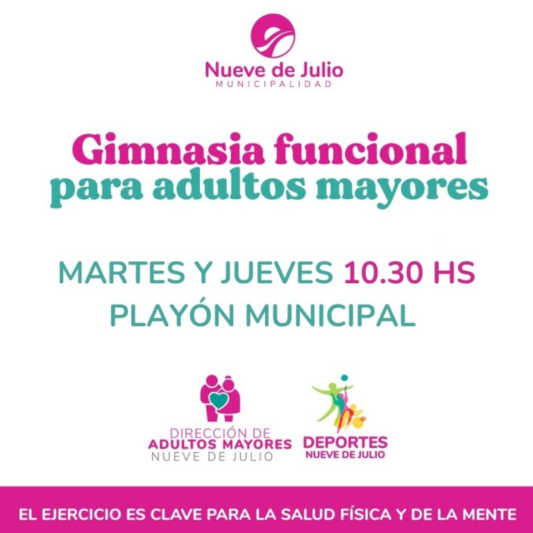 Gimnasia Funcional para Adultos Mayores