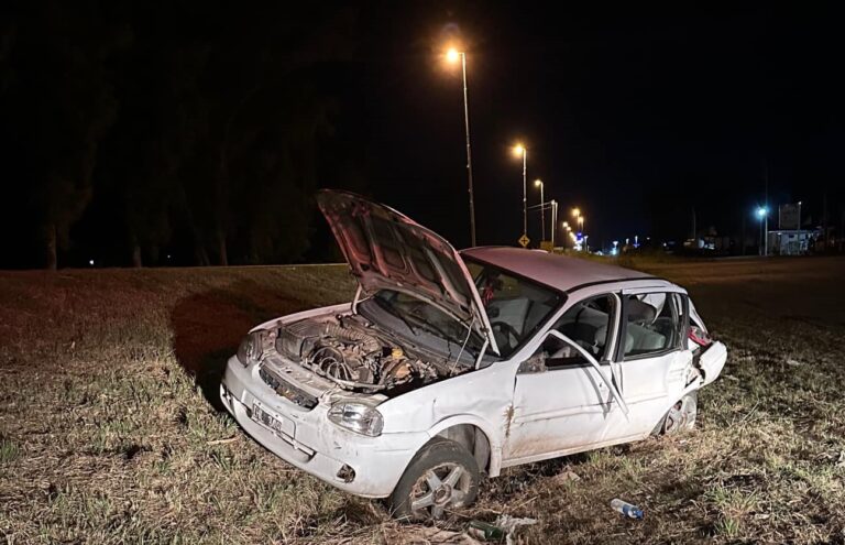 Accidente en Ruta 5, a la altura de 9 de Julio