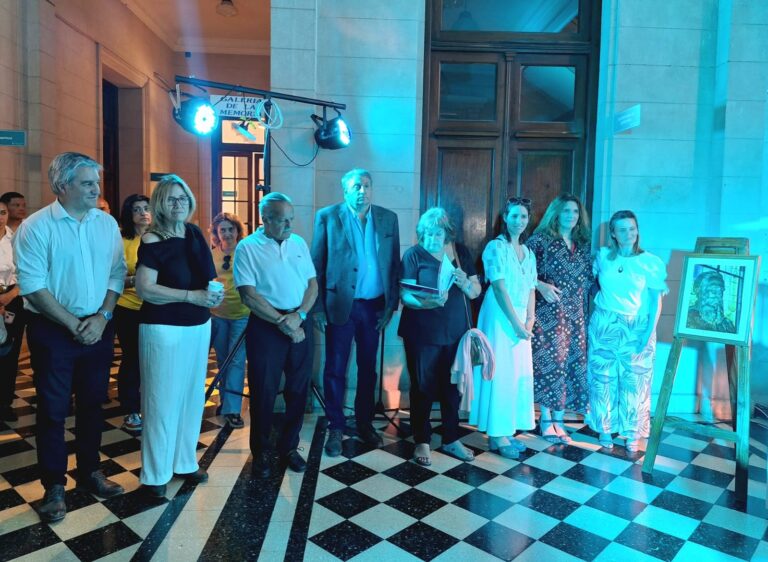 Participaron del acto descendientes de Julio de Vedia