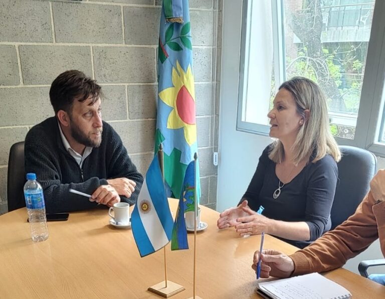 Gestiones de María José Gentile en La Plata