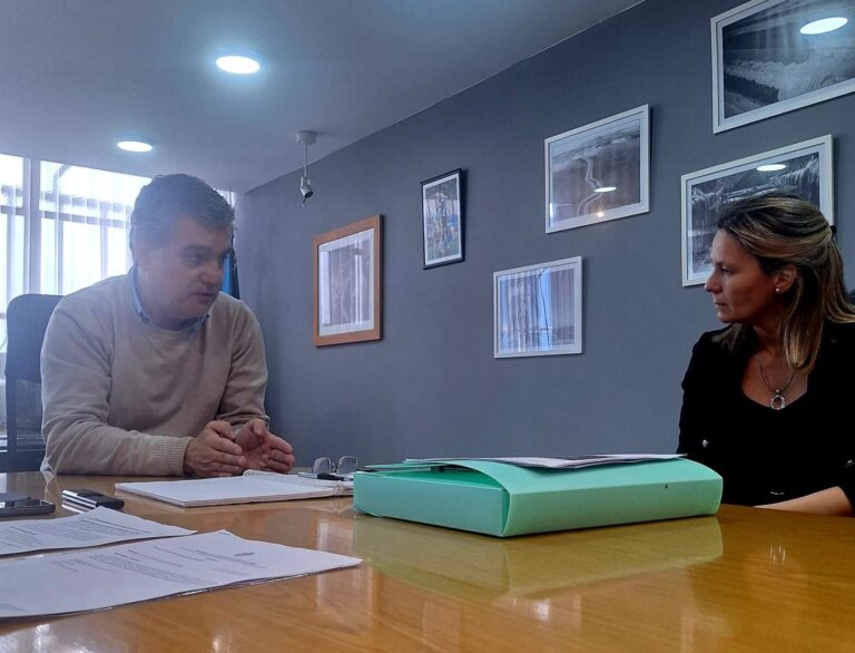 Gentile realizó gestiones ante organismos provinciales