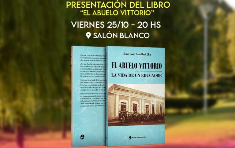 Presentación del libro «El abuelo Vittorio. La Vida de un Educador»