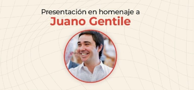 Homenaje a Juano Gentile: libros de Gonzalo Aziz y Marcos Peña