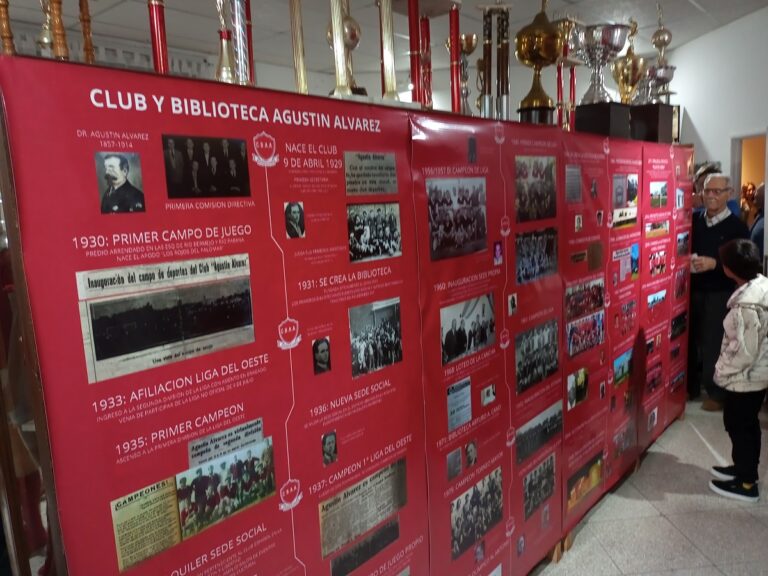El Club y Biblioteca “Agustín Alvarez” inauguró su Museo