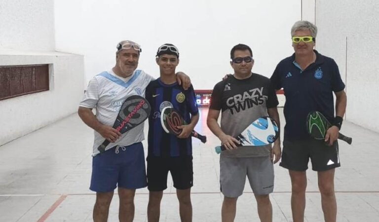 Pelota a Paleta: torneo de 6ta categoría en el Club Atlético