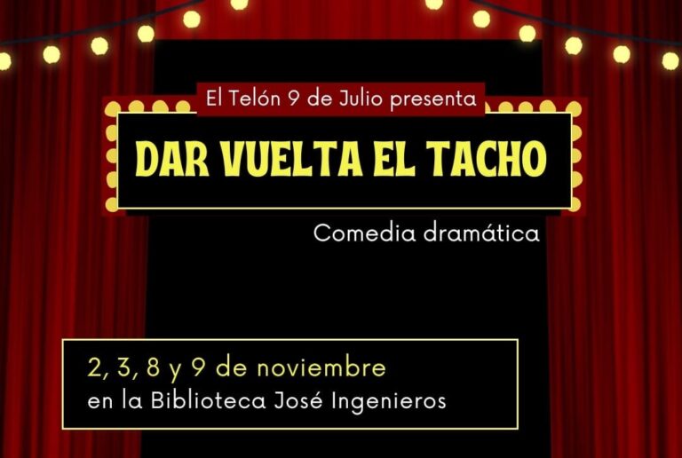 Se estrena la obra «Dar vuelta el tacho»