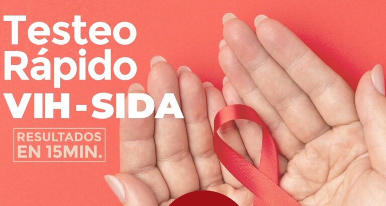 VIH: testeos rápidos, anónimos y confidenciales