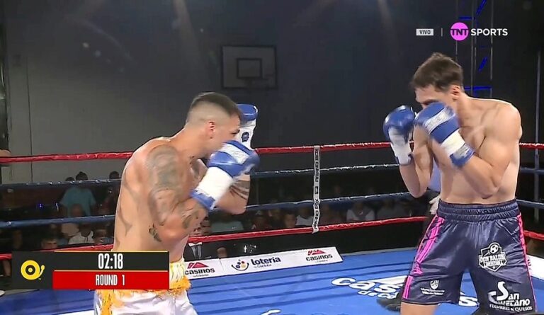 Boxeo: Kevin Zárate perdió por KOT 3 ante García