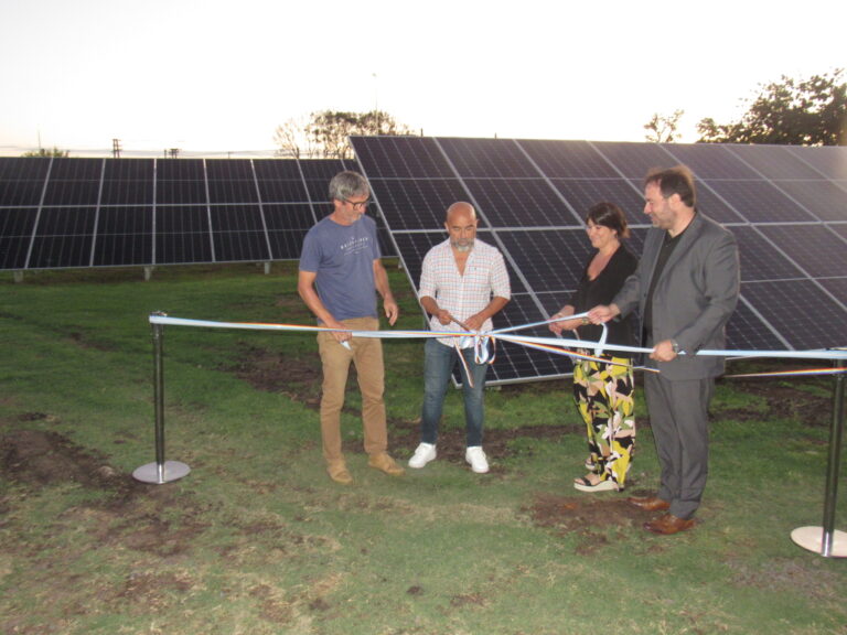 CEyS inauguró el Parque Solar “Hugo Orbea”