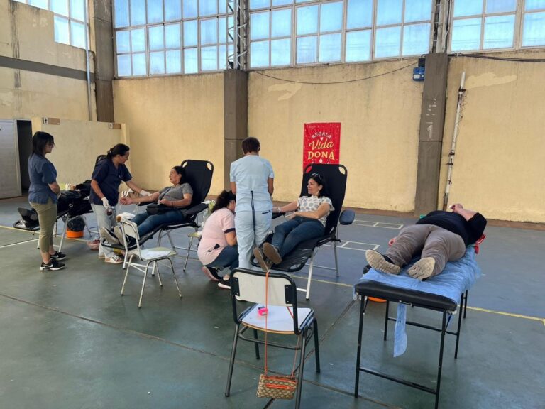 Fue muy positiva la colecta de sangre en la ENS