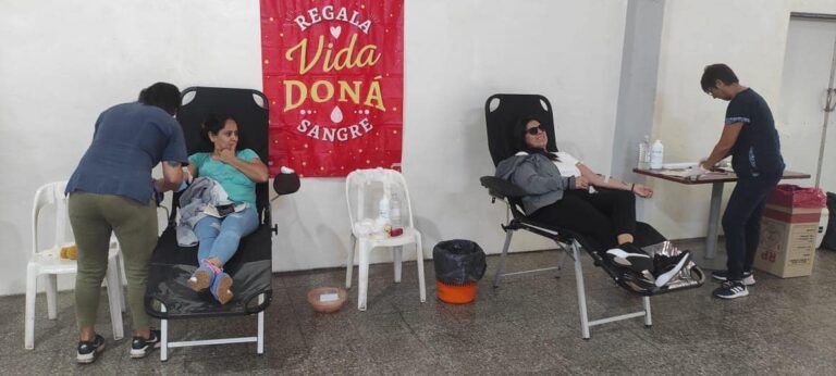 Colecta de Sangre: 28 donantes en Dudignac