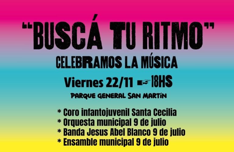 Celebración del Día de la Música hoy en el Parque San Martín