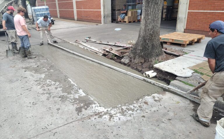 Reparación de pavimento en calle Gutiérrez: circular con precaución