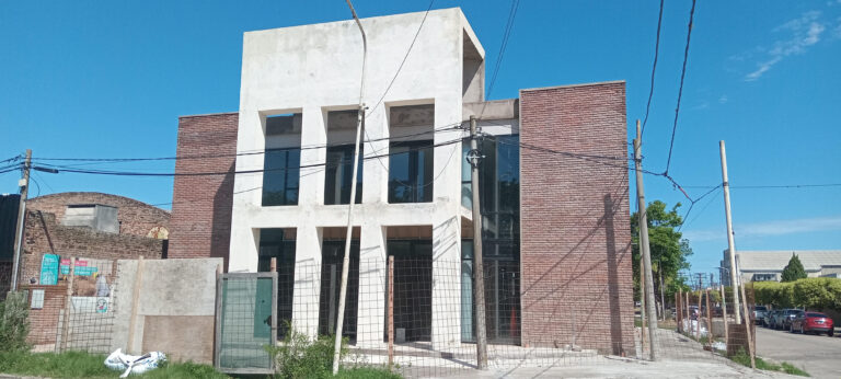 Casa de la Provincia: avanza la obra en 9 de Julio