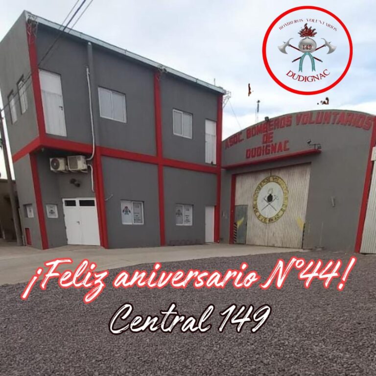 Bomberos de Dudignac: 44 años como Asociación