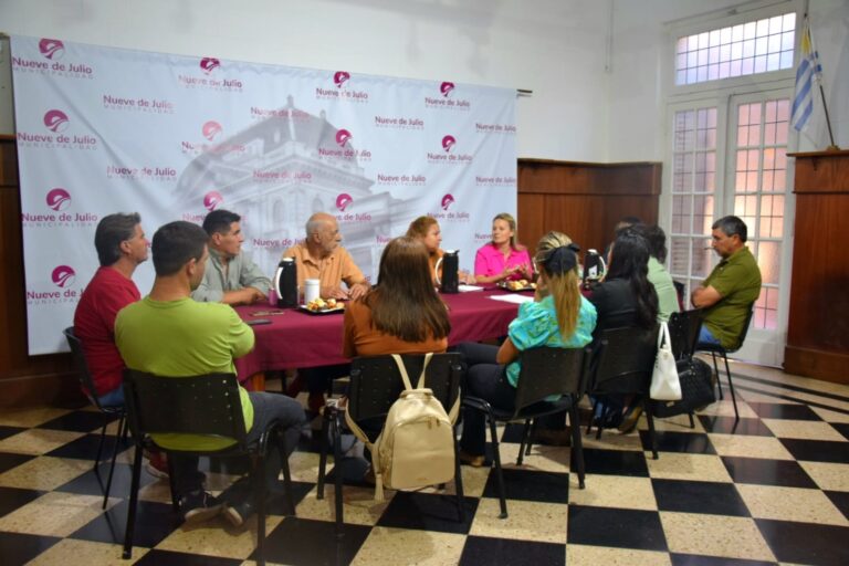 Se reunieron Gentile y los Delegados Municipales