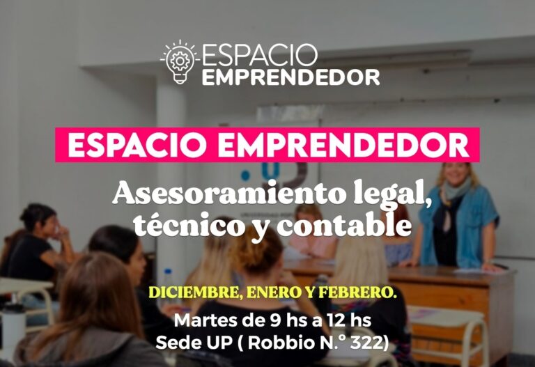 Espacio Emprendedor: asesoramiento