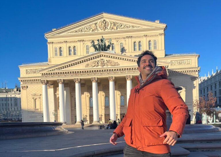 Fernando Aranda Martínez estuvo de gira por Rusia