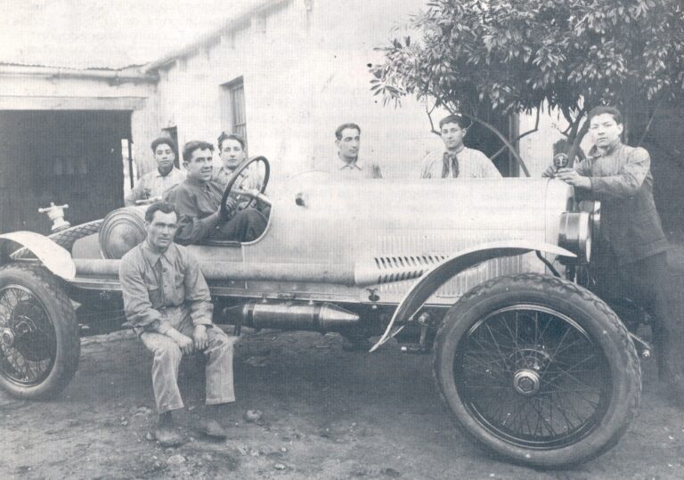 Carlos Tacchi. Mecánico e impulsor del deporte motor en 9 de Julio