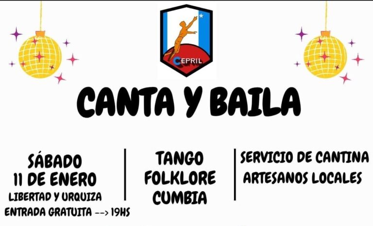 Este sábado CEPRIL «Canta y Baila»