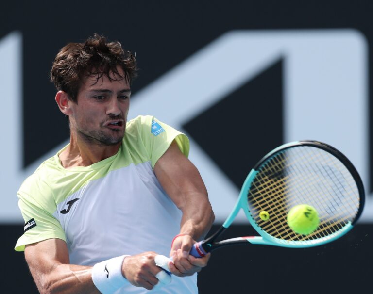 Abierto de Australia: Navone dio todo ante Draper, cayó en cinco sets