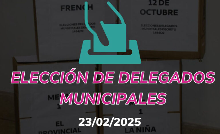 Elección de Delegados municipales: se presentaron 19 vecinos