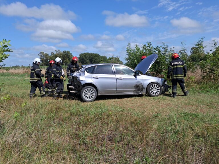 Accidente en Ruta 5: involucrados un auto y dos camiones