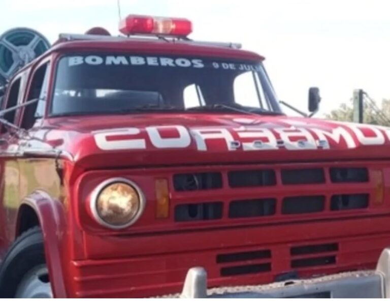 Actuación de Bomberos de Patricios