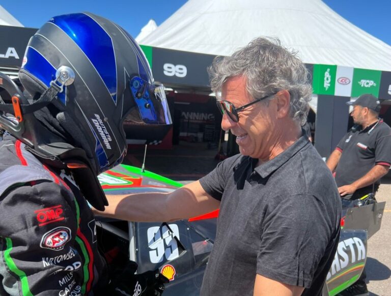 Buen debut de Bautista Damiani en el TC Pista