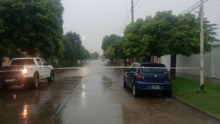 Cayeron más de 150 mm en 12 horas en la ciudad de 9 de Julio