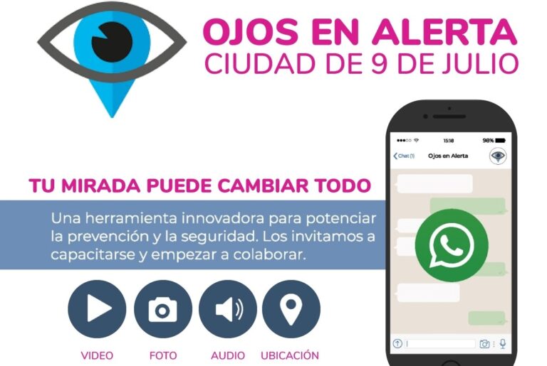 “Ojos en Alerta”: se pueden sumar más vecinos