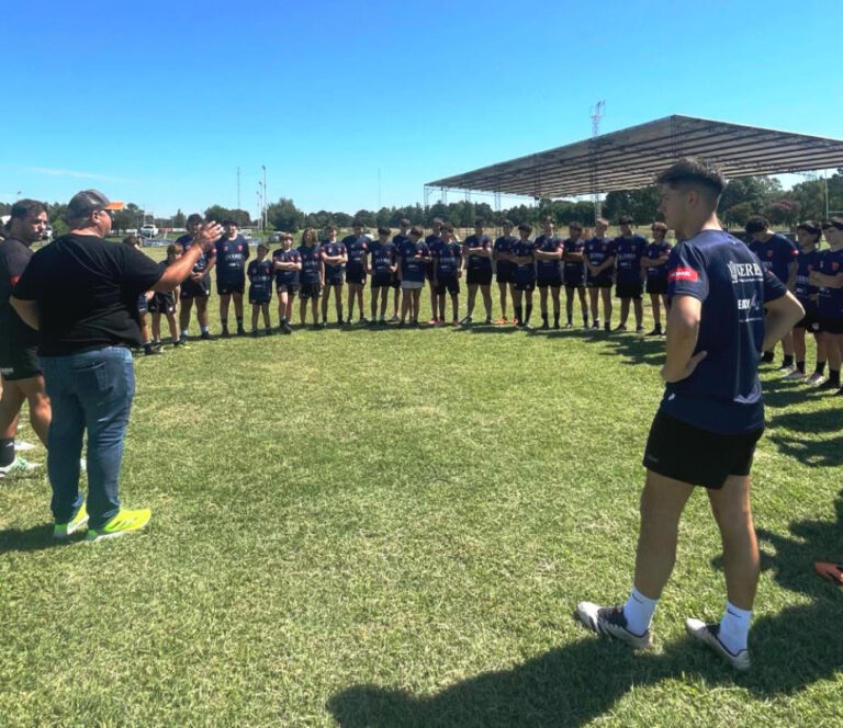 Se realizó un Campus de Rugby con la presencia de tres ex Pumas
