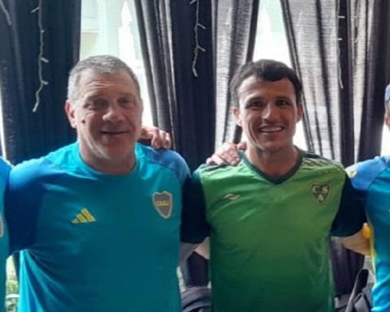 Juan Pablo Manzoco DT en la Octava de Sarmiento de Junín