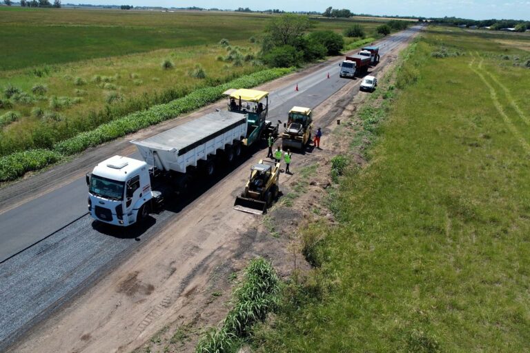 Mejoras en la Ruta Nº30, entre Norberto de La Riestra y Roque Pérez