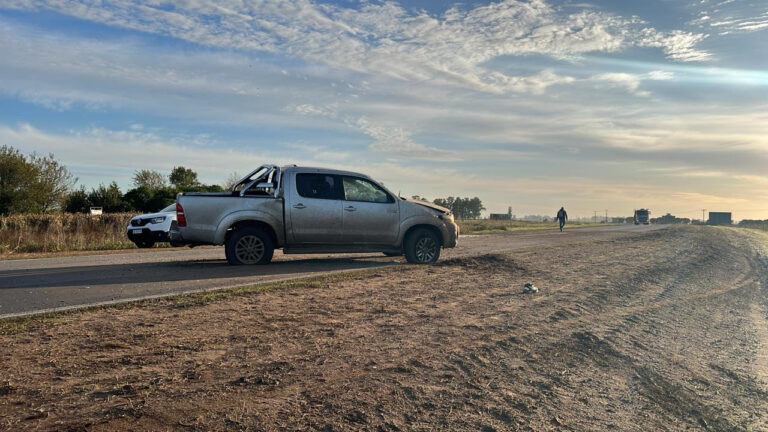 Accidente en Ruta 5: una persona lesionada