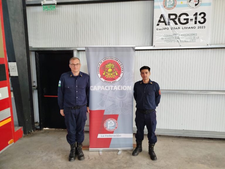 Capacitación de Bomberos Voluntarios