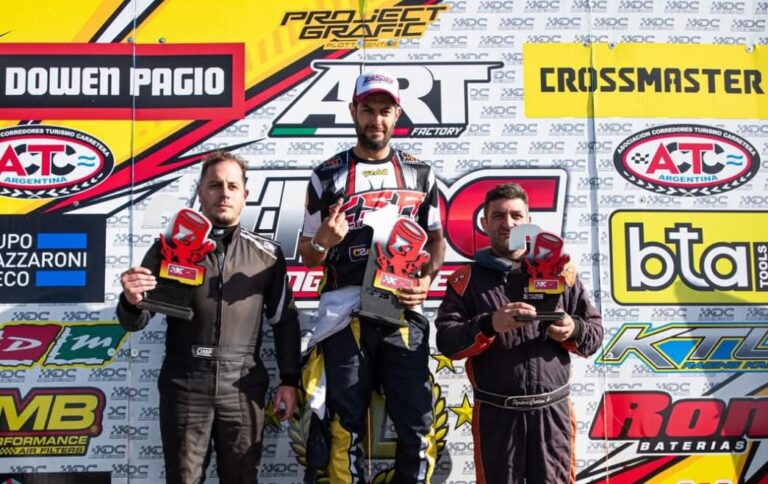 Karting del Centro: ganaron Alvarez y Salas