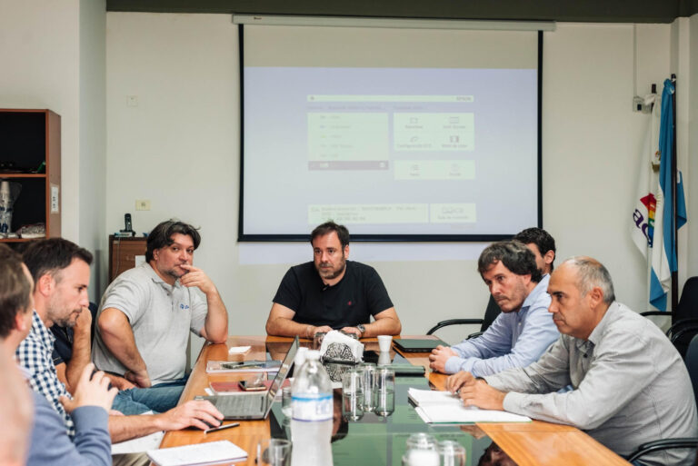 Reunión en la CEyS por la línea 132 kV 25 de Mayo – 9 de Julio