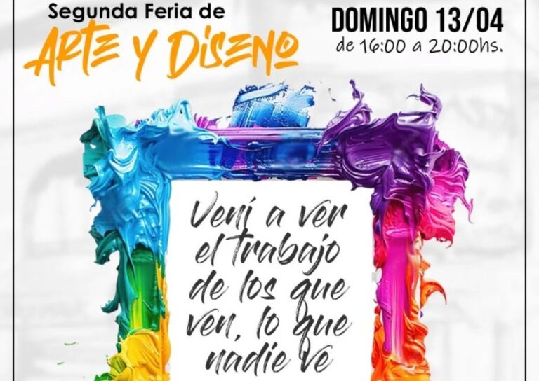 Este domingo Edición 2 de la Feria de Arte y Diseño