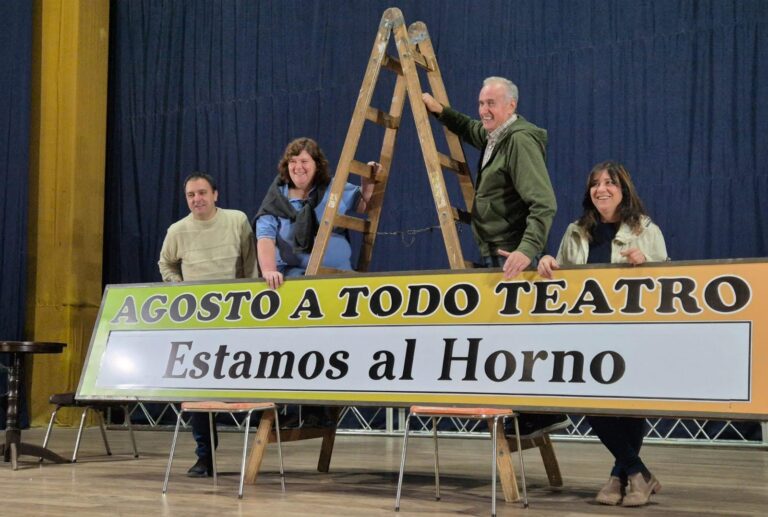 “Agosto a todo teatro” se prepara con la obra “Estamos al horno”
