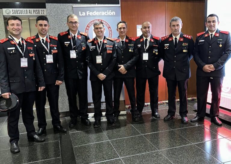 Bomberos de 9 de Julio participaron en el Congreso Federativo