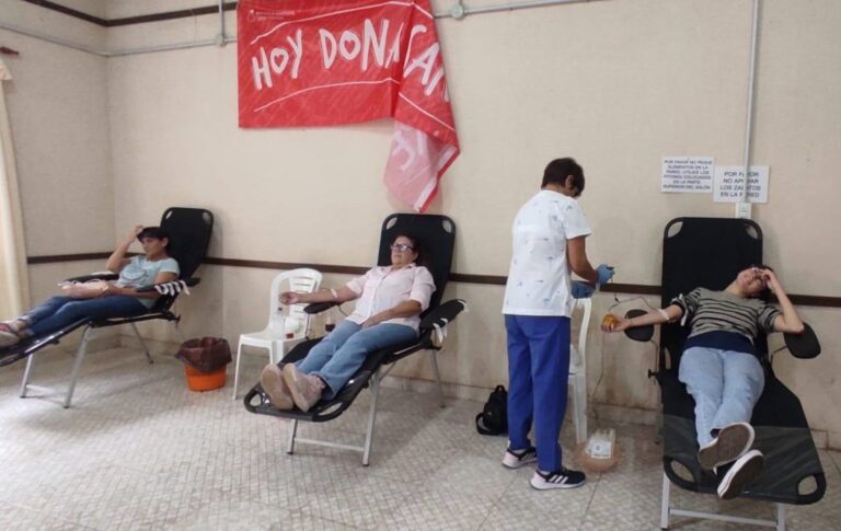 Saldo positivo en la Colecta de Sangre realizada en French