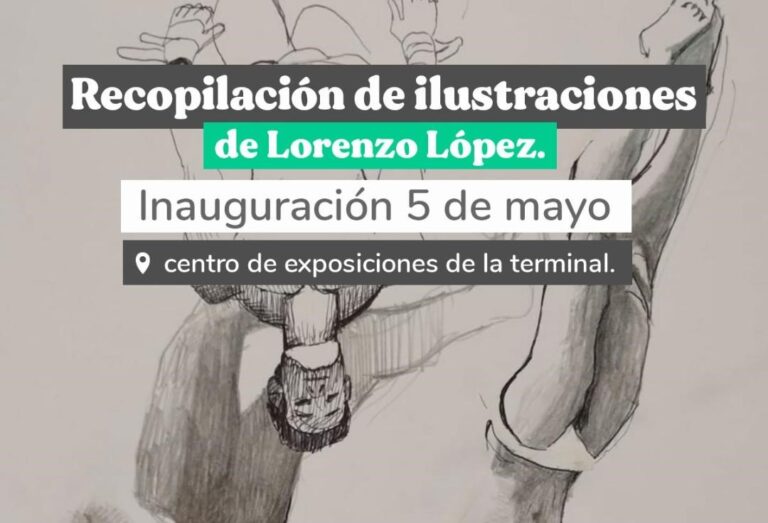 Exposición de ilustraciones de Lorenzo López en la Terminal