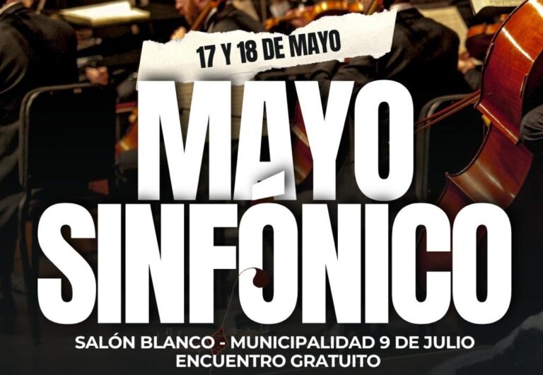 Se realizará la 9na edición de “Mayo Sinfónico”