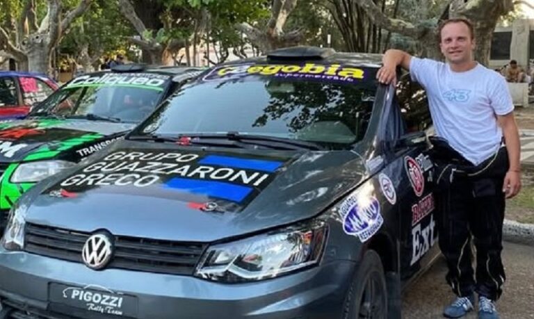 Rally en Los Toldos: corre Nicolás Cantú