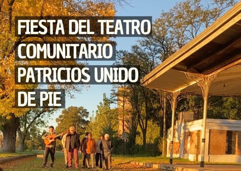 Regresa a Patricios el Teatro Comunitario
