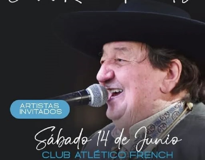 «El Chacarero Cantor» actuará este sábado en French