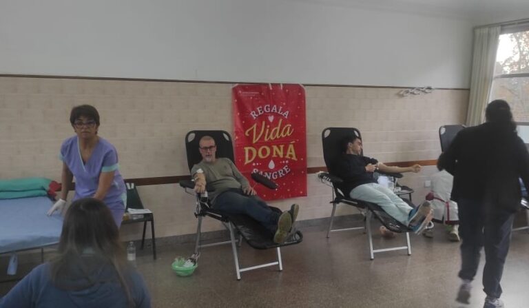 La Colecta de sangre contó con el aporte de 38 donantes