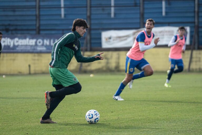 García, Paradela y Molina jugaron en Sarmiento